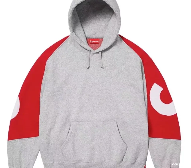Grey HOODED XL S LOGO Big SWEATSHIRT L M Back Hoodie Black JACQUARD LOGO BIG Sweatshirt 0823